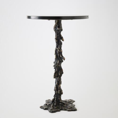 Melting Side Table-Black