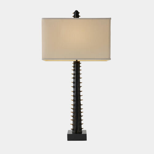 Sawtooth Lamp-Bronze