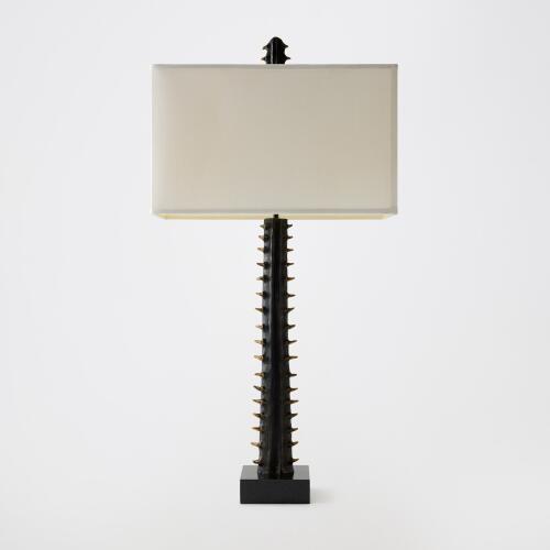 Sawtooth Lamp-Bronze