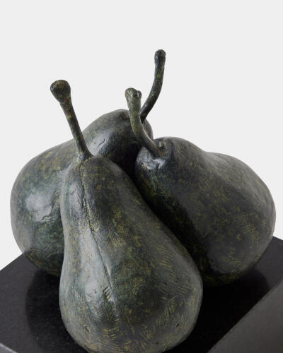 Pear Trio on Block