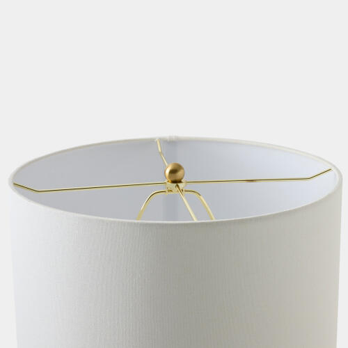 Plumb Wave Lamp-Matte White