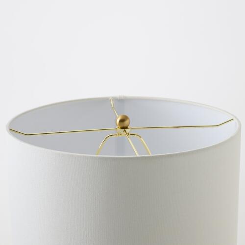 Vertical Wave Lamp- Matte White