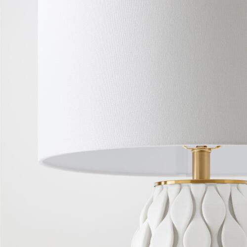 Pillowed Lamp-Matte White