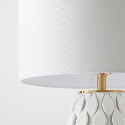 Pillowed Lamp-Matte White