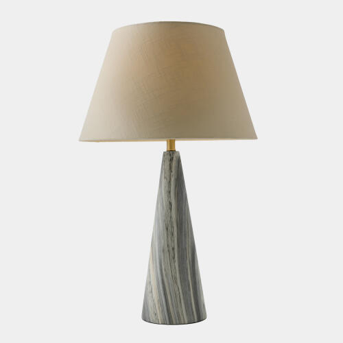 K'Lee Conical Lamp-Gray