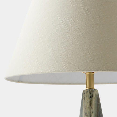 K'Lee Conical Lamp-Gray