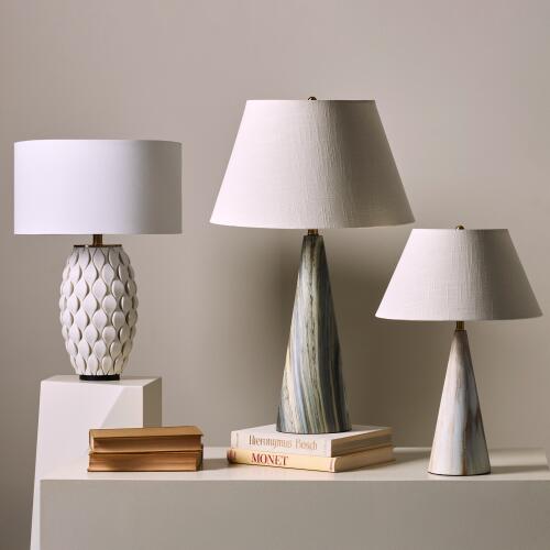 Conical Lamp-Beige
