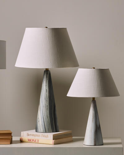 K'Lee Conical Lamp-Beige