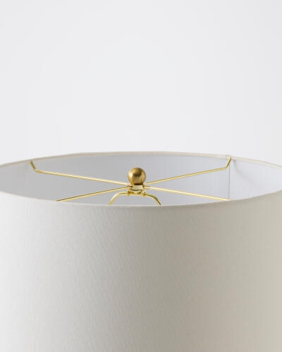 Mosaic Marble Lamp-Linen