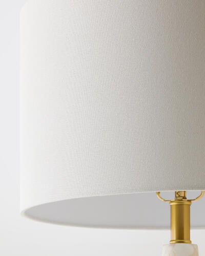 Mosaic Marble Lamp-Linen