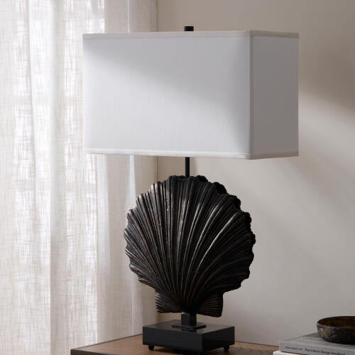 Sea Scallop Lamp-Bronze