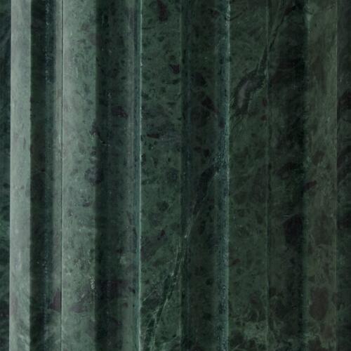 Vertical Pleated Marble Lamp-Green
