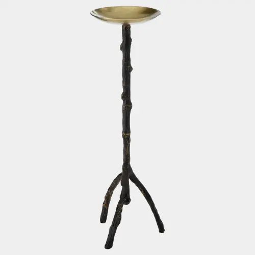 Harbin Bamboo Candlestick-Med