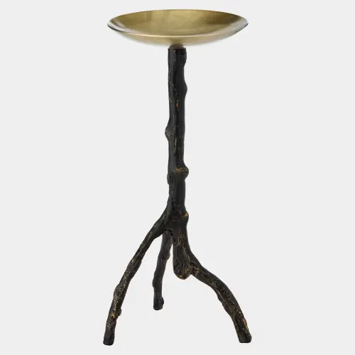 Harbin Bamboo Candlestick-Sm