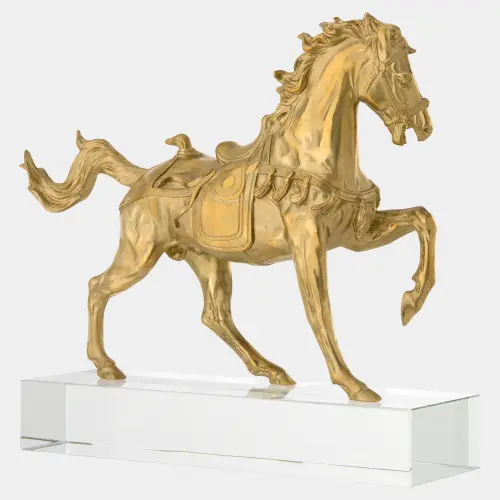 Wushen Horse on Crystal Base