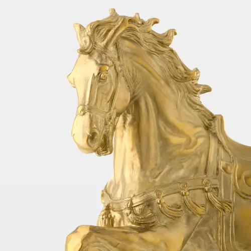 Wushen Horse on Crystal Base