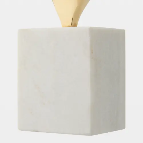 Pointue Symmetrical Sculpture-Brass-A