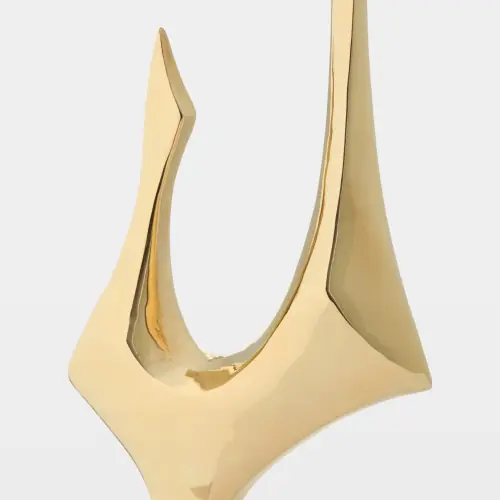 Pointue Symmetrical Sculpture-Brass-A