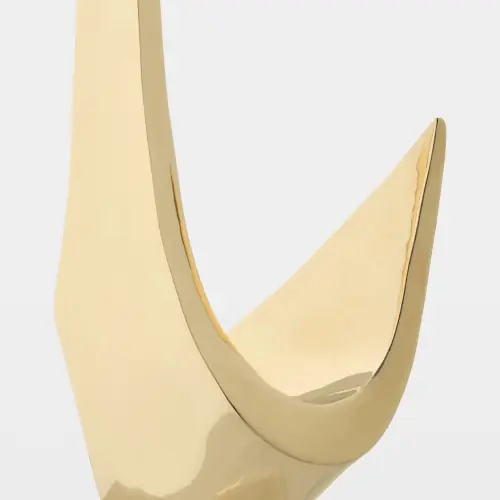 Pointue Symmetrical Sculpture-Brass-B