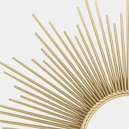 Sunburst Mirror-Gold