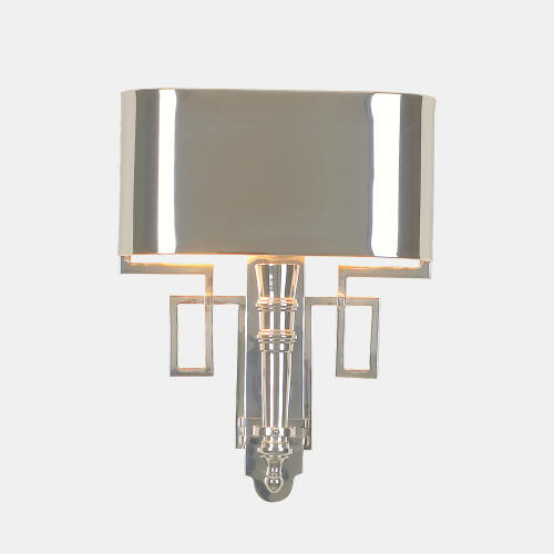 Torch Sconce-Nickel