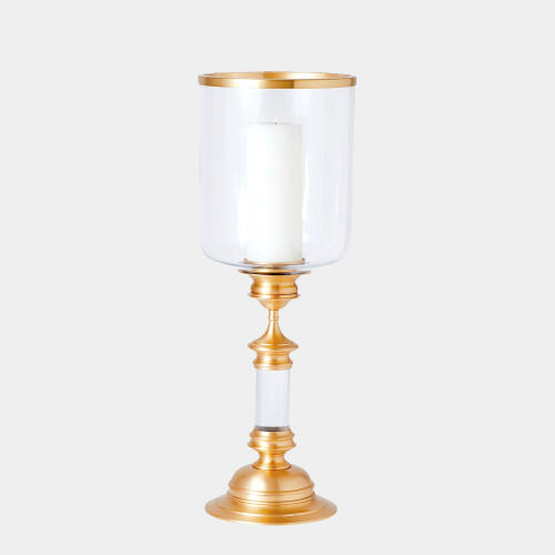 Estate Hurricane-Antique Brass-Tall