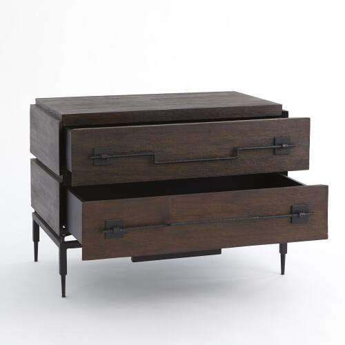 Scratch Two-Drawer Chest