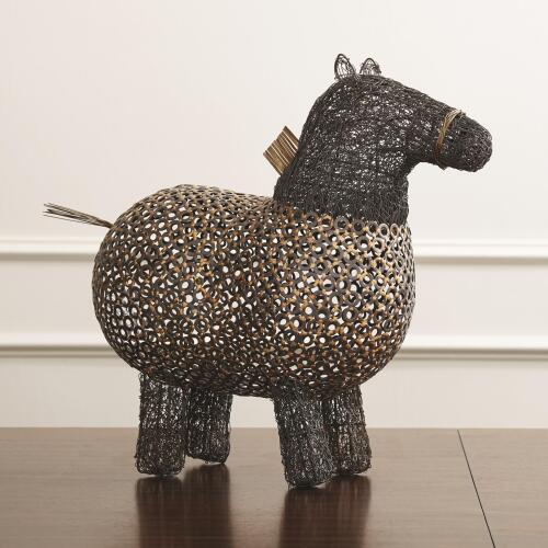 Crazy Fat Pony Sculpture