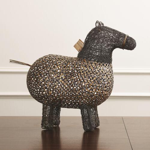 Crazy Fat Pony Sculpture