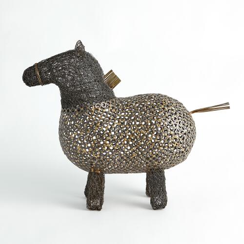 Crazy Fat Pony Sculpture