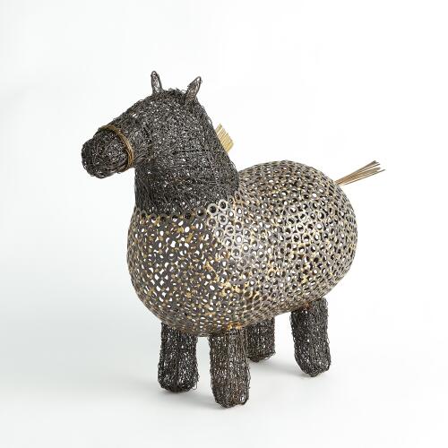 Crazy Fat Pony Sculpture
