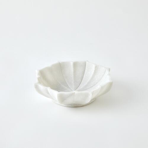 Marble Petal Bowl
