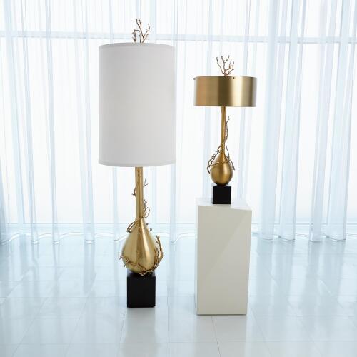 Twig Bulb Lamp-Brass