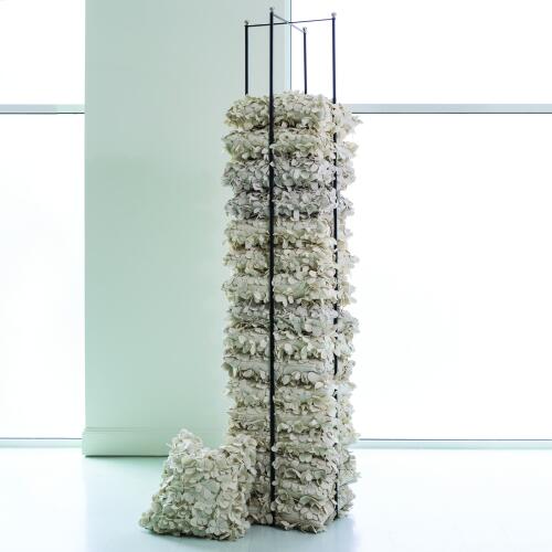 Pillow Fixture-Nickel-Tall