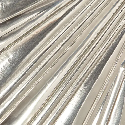 Linenfold Mirror-Silver