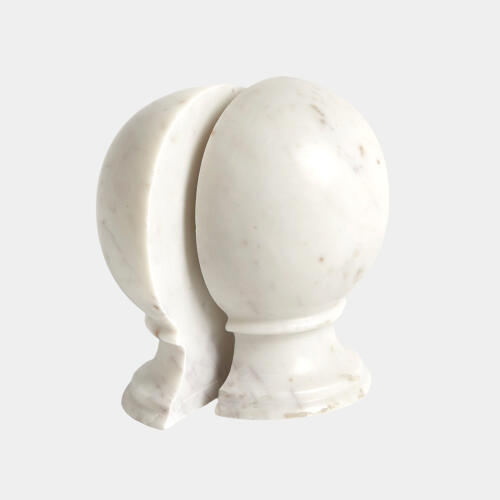 Velaris Marble Sphere Bookends