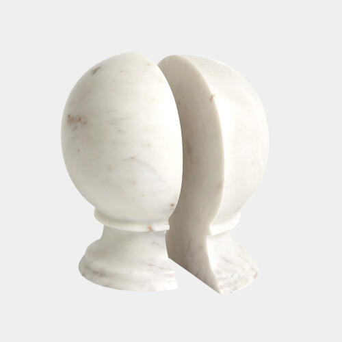 Velaris Marble Sphere Bookends