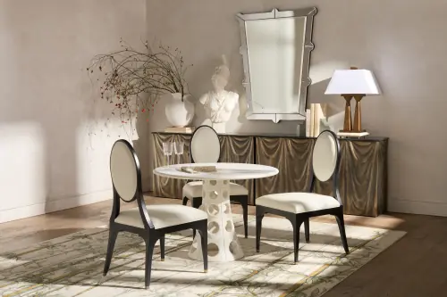 Taper Circle Dining Table