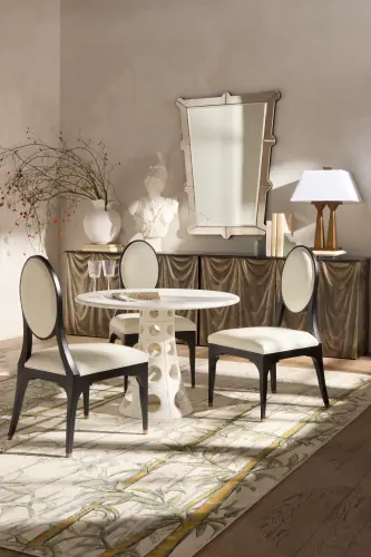 Taper Circle Dining Table