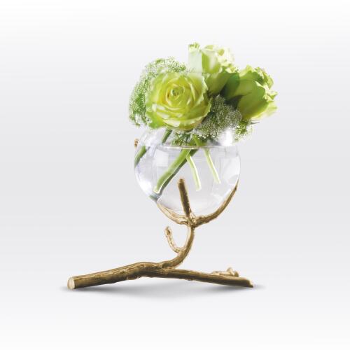 Twig Vase Holder-Brass