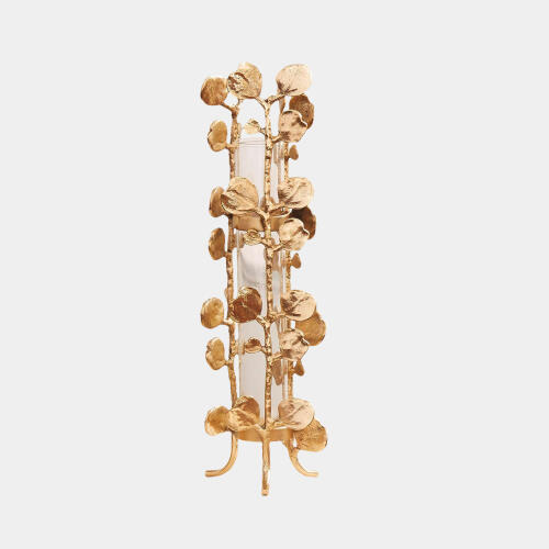 Bauhinia Bud Vase-Brass