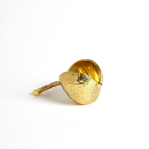 Chestnut Bowl-Brass