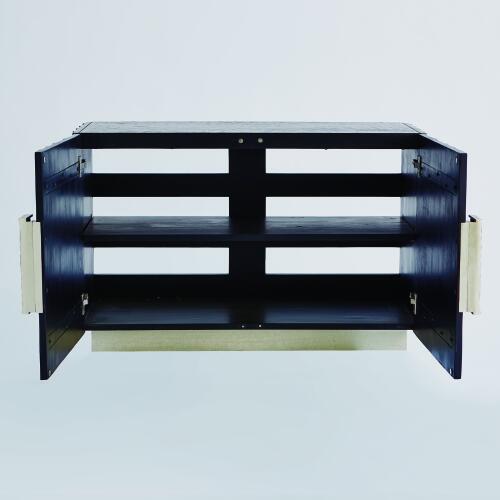 Pleated Two-Door Cabinet