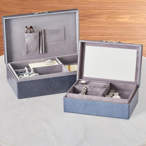Stirrup Detail Box-Blue Wash