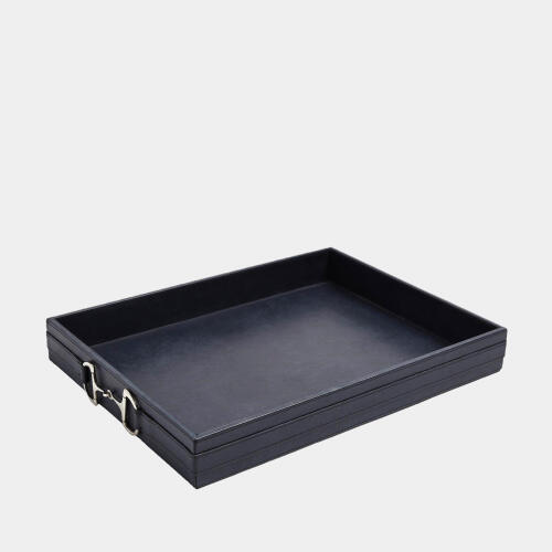 Marshall Stirrup Detail Tray-Blue Wash