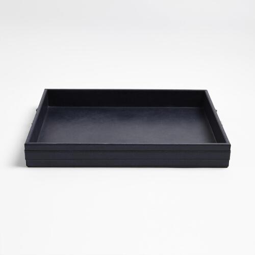 Stirrup Detail Tray-Blue Wash