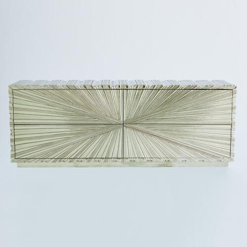 Linenfold Cabinet-Silver