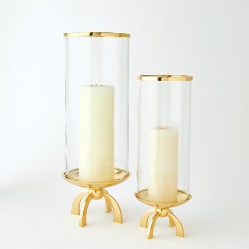 Quad Base Hurricane-Brass