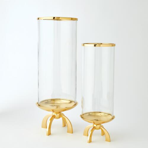 Quad Base Hurricane-Brass