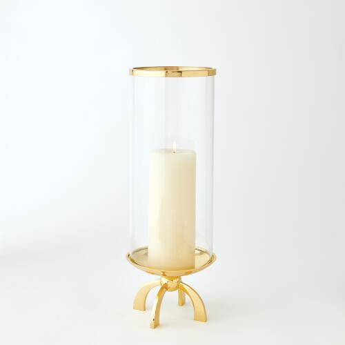 Quad Base Hurricane-Brass